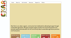 Desktop Screenshot of ekarfarm.org